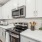 kitchen with an island and stainless steel appliances