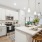 kitchen with an island and stainless steel appliances