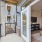 patio with a double door